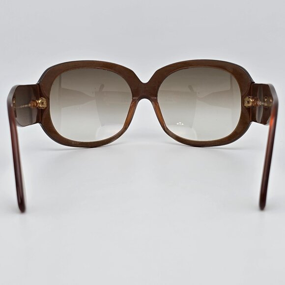 Versace Mod 4052 402/13 Brown Gold Frame Brown Lens Oversized Sunglasses 61mm main image 10